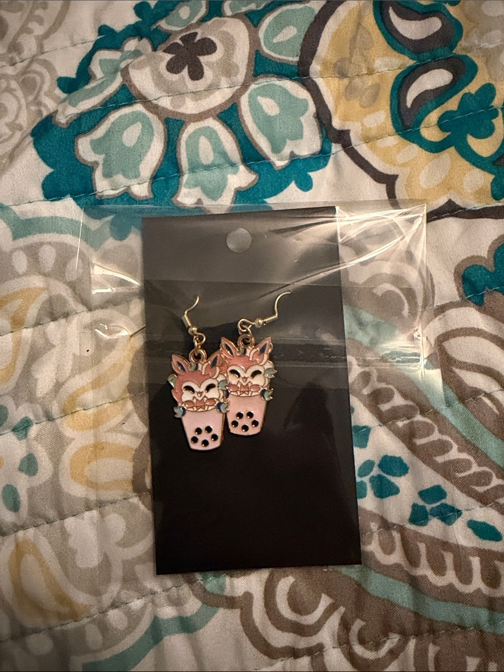 Pokemon Bubble tea Sylveon Earrings